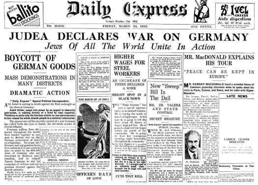 dailyexpress_march1933_judeafrontpagejpg