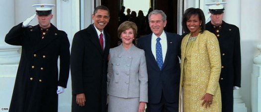 obama dan bush